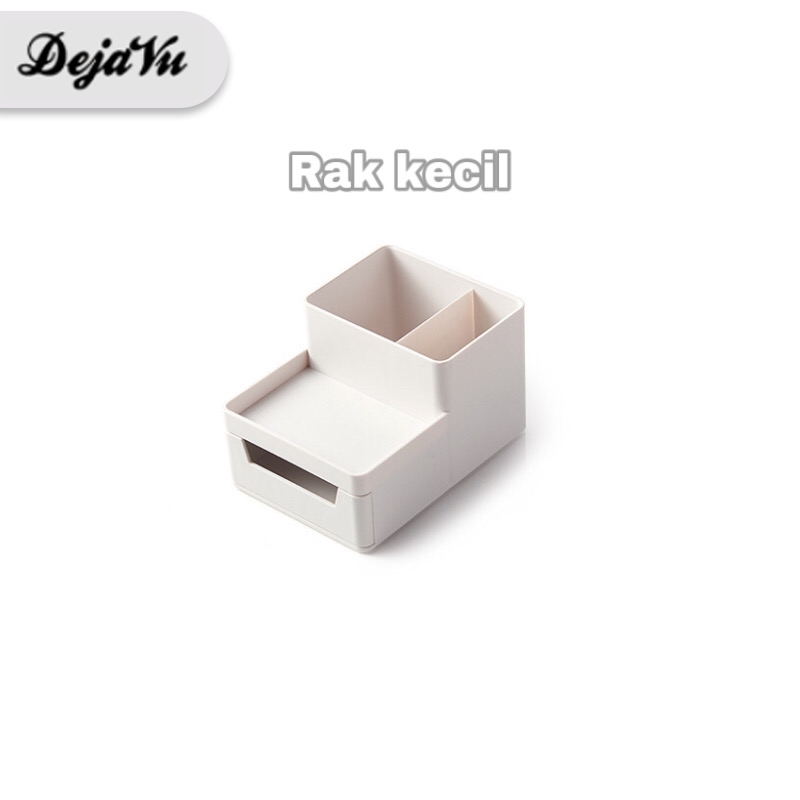 COD Dejavu Tempat Penyimpanan Desktop Organize Kotak Storage Meja Deskop Organizer Alat Tulis Stationery Rak Kosmetik Dapur HSB120
