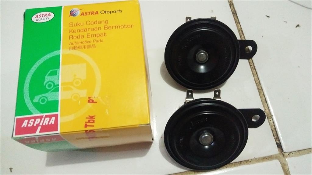 Còi Engkel Còi Đĩa 12V Xe Hơi Xe Máy Màu Đen Astra Aspira