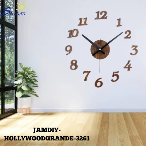 Jam Dinding Besar Raksasa Giant Wall Clock 80-130cm Diameter