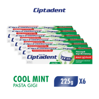 [Paket isi 6] Ciptadent Toothpaste Maxi Jumbo 225gr