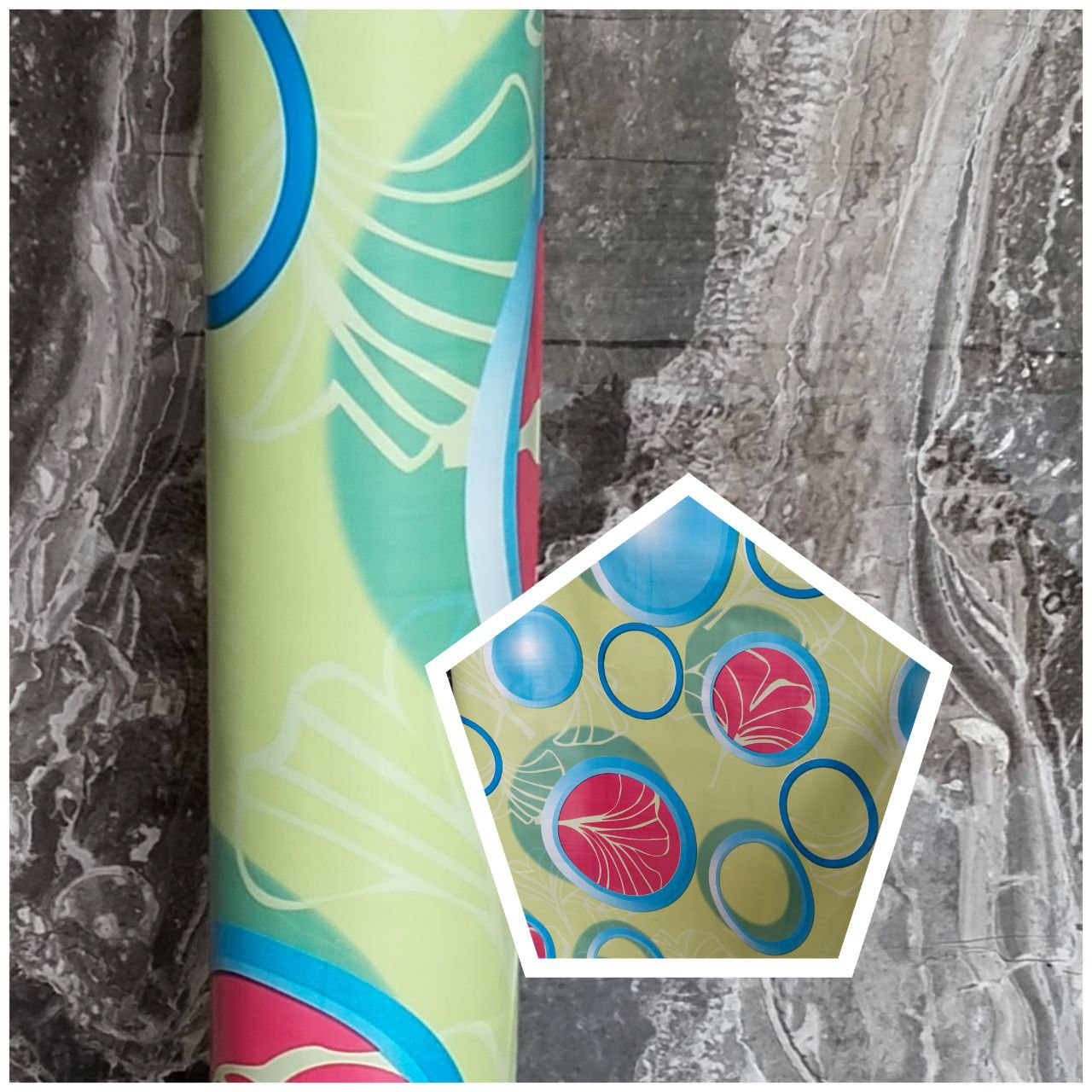 10 MTR Karpet Plastik / Karpet Lantai /Alas Meja 1 Roll Panjang 10 mtr