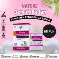 Gemuk Badan Nature Original isi 60 kapsul Penambah Nafsu Makan