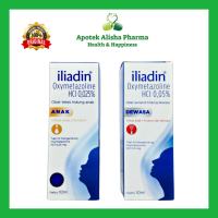 Iliadin 0025% Nasal Drops Obat Tetes Hidung Anak 2-6tahun - illiadin Oxymetazoline 005% Spray Obat Semprot Hidung Dewasa