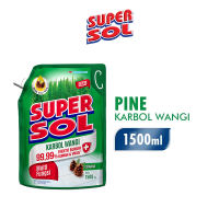SUPERSOL Pembersih Lantai Karbol Pine 1500ml