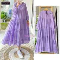 RACHEL MIDI DRESS MODEL BARU/RACHEL LONG DRESS/MIDI DRESS WANITA KEKINIAN 2022/BAJU MUSLIM WANITA TERBARU 2022/TUNIK MIDI DRESS/DRESS MUSLIM/GAMIS MUSLIM TERBARU