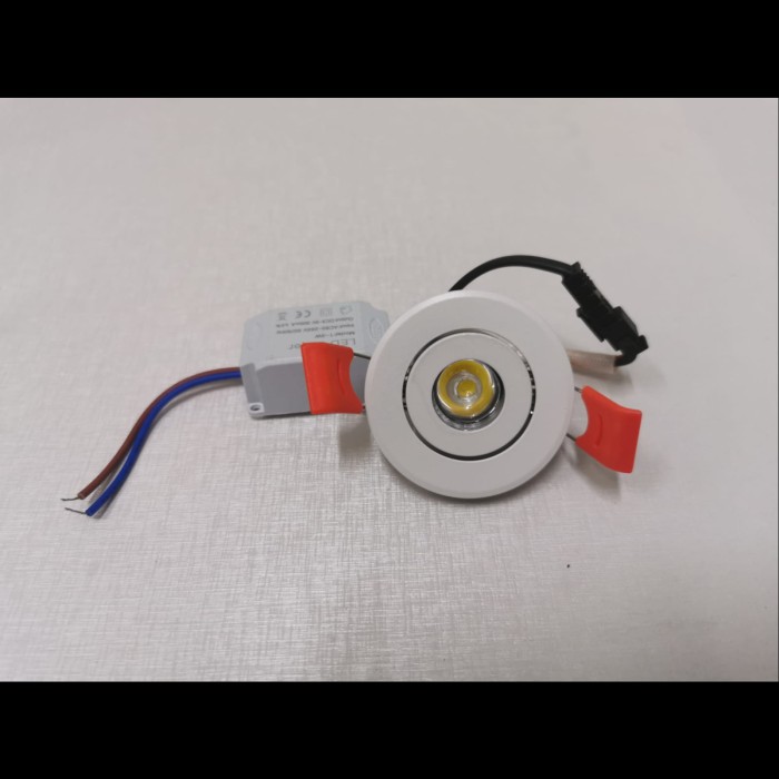 downlight led 1w 1 w 1 mata led panel 1watt lampu led lemari 1 watt
