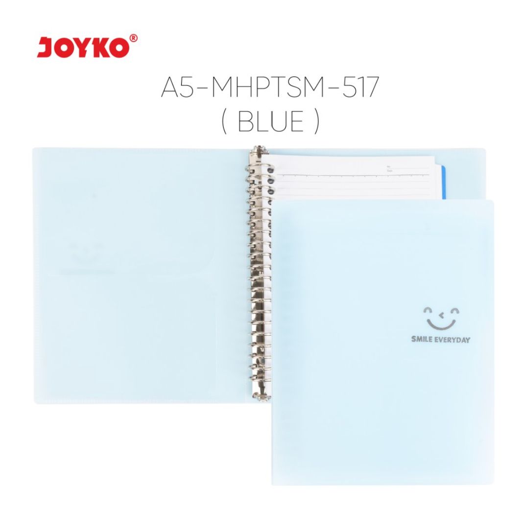MAP BINDER A5 JOYKO A5 PASTEL MHPT-M516 / Binder Note A5 Joyko A5 Warna Polos Pastel MHPT-M516