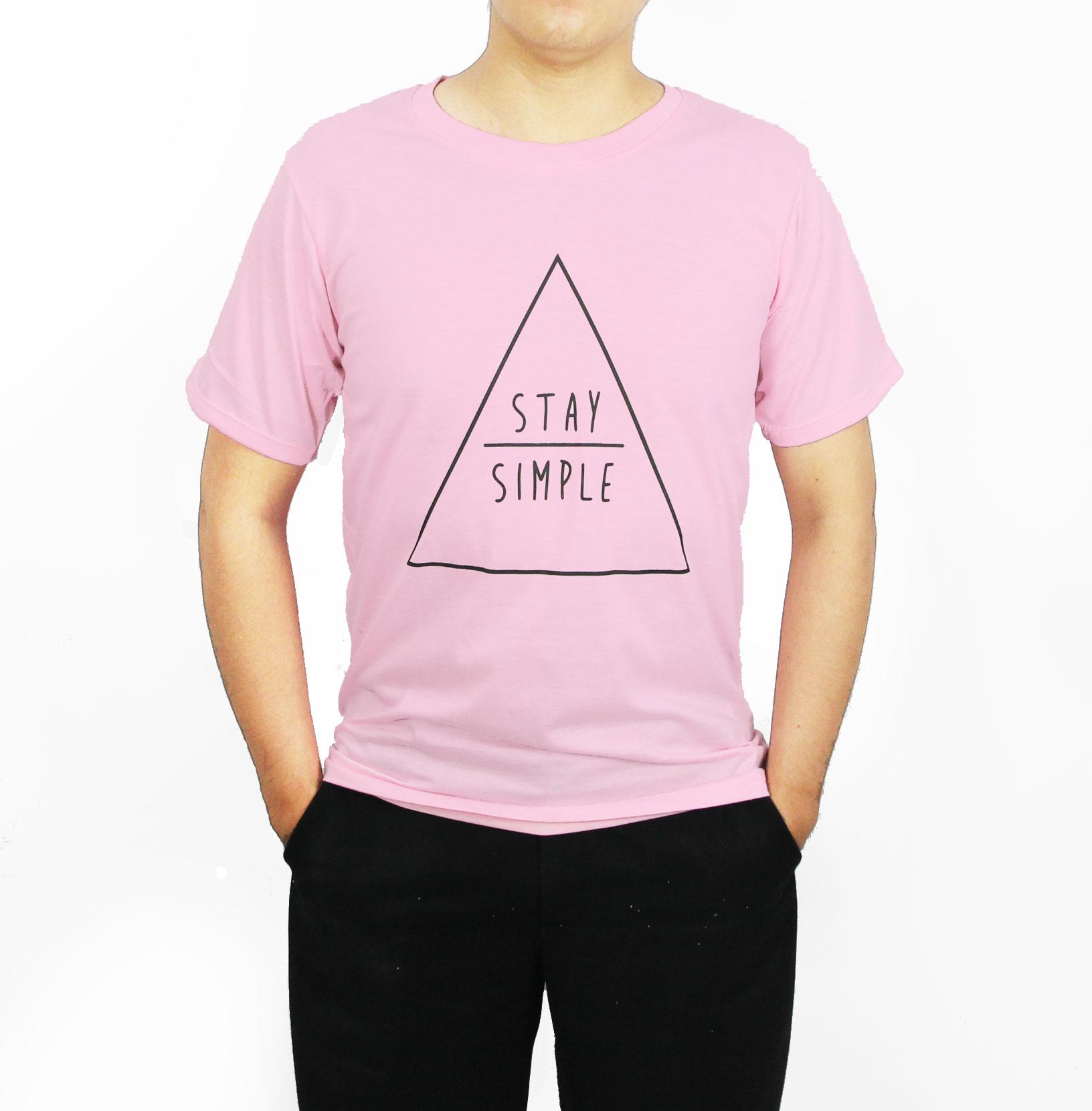 INC Tumblr Tee / T-Shirt / Kaos Pria Lengan Pendek Stay Simple