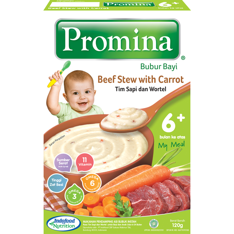 Promina BC Tim Sapi Wortel Box 120 g