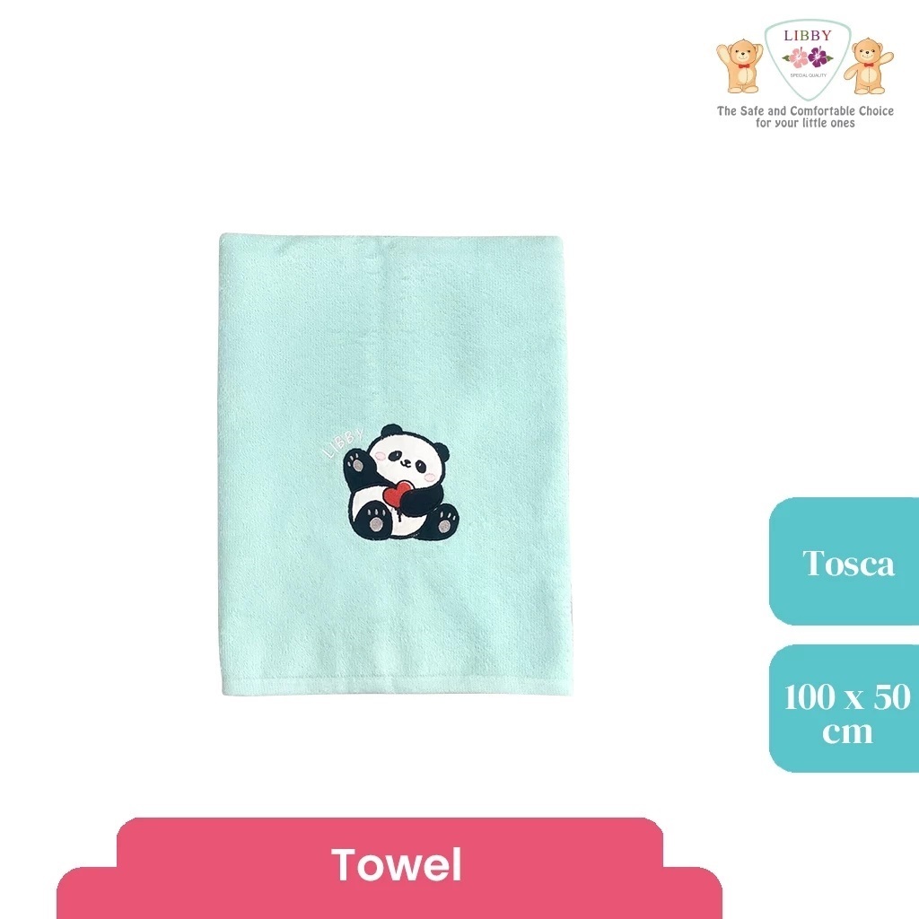 Handuk Libby Cotton uk 100 x 50 cm | Baby & Kids Towel (1PCS)