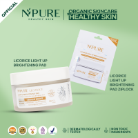 NPURE Glowing Gentle Exfoliation Licorice Pad 40 pcs / Niacinamide /Kapas Eksfoliasi / Kulit Kusam / Komedo / Kulit halus / Blackheads / Exfoliating / Anti komedo / No Alcohol Fragrance /Hypoallergenic / Dermatologically / Aman Bumil Busui / HALAL