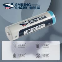 BATERAI LITHIUM 18650 SMILING SHARK ASLI FULL ORIGINAL Battery Rechargeable 2200mAh 3.7V