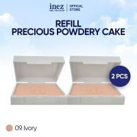 Inez Refill Precious Powdery Cake /PPC / Two Way Cake /Pressed Powder/ Bedak Padat / Isi Ulang Bedak