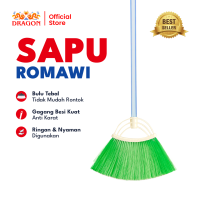 DRAGON Sapu Romawi 90 Cm Pembersih Lantai Dust Remover Serbaguna SP166 Warna Random