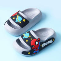 Sandal Selop Anak Laki-laki Motif Spiderman Astronot dengan Motif Grafis Usia 1-8 Tahun