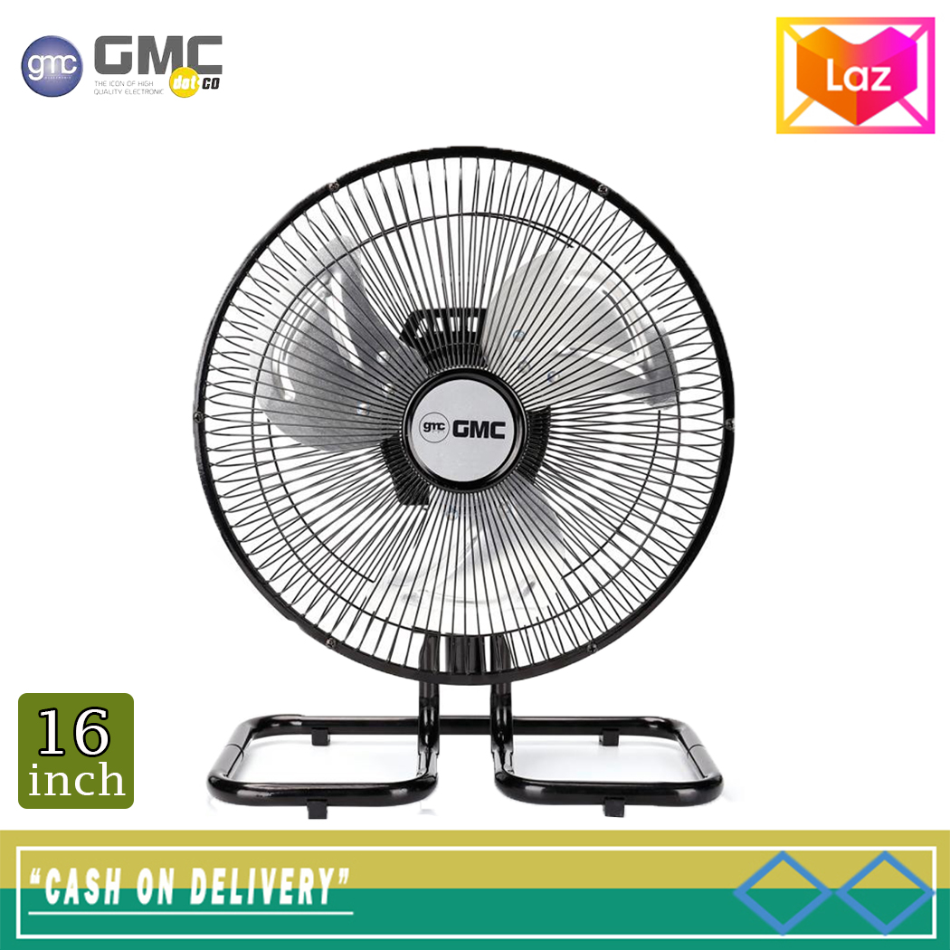 PROMO!!Kipas Angin Tornado GMC 725 16 inch 2in1 Desk fan dan Wall Fan Besi gmc/kipas angin meja gmc