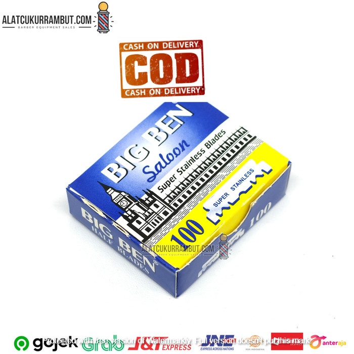 Pisau Silet Big Ben isi 100