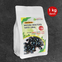 Benih Mucuna 1 kg super lokal bibit mucuna bracteata unggulan / benih kacang kacangan
