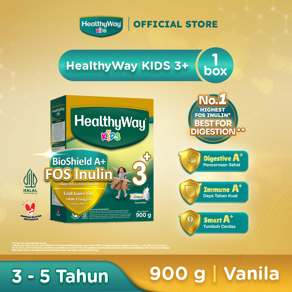 HEALTHYWAY KIDS 3+ VNL/900G - Exp : 03.2027
