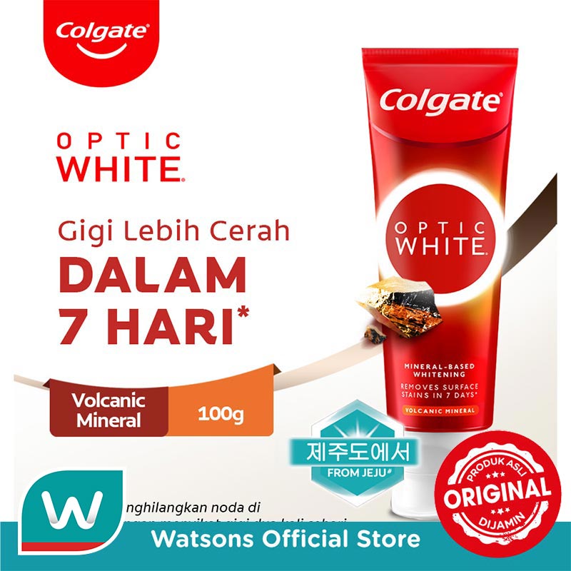 Colgate Optic White Volcanic Mineral Toothpaste 100g