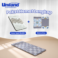 Uniland Kasur Lipat 90x200 Bonus Tas Kasur - Busa Gulung Lantai Travel