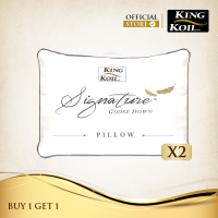 KING KOIL Goose Down Sandwich Pillow / Bantal Bulu Angsa