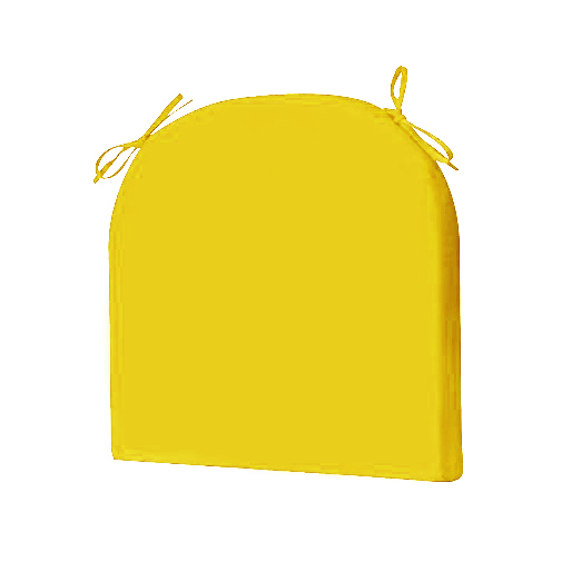 Chair Seat Cushion For Terrace Indoor Size 36x38CM Oval Shape