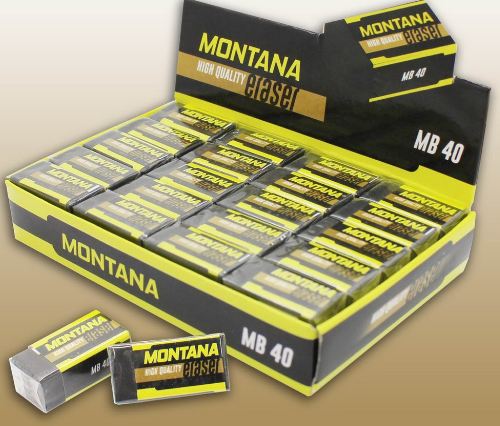 RGT - 20 PCS Penghapus Hitam Montana