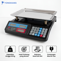 Timbangan Sayur / Seafood/ Dapur Timbangan Elektrik Digital  Troodon Digital Scale Electronic 40KG