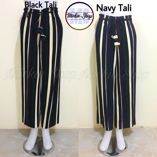 TERLARIS!!! Celana Kulot Salur Plisket | Stripe Cullote Premium Import | Kulot Zara | Norway Pants | Garis Wide Januari 2019 - 2 TERLARIS!!! Celana Kulot Salur Plisket | Stripe Cullote Premium Import | Kulot Zara | Norway Pants | Garis Wide - 2