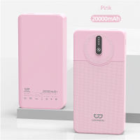 GOOJODOQ Power Bank USB Portable LED Light Charger 22.5W for Phone Pad Fan