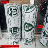 Plastik Pertanian Mulsa Bell Hitam Perak / Plastic Penutup Lahan 1 Roll Lebar 100 120 Cm Panjang 250 225 Meter Berat - + 9 Kg Cap Bel Murah Berkualitas Gratis Ongkir
