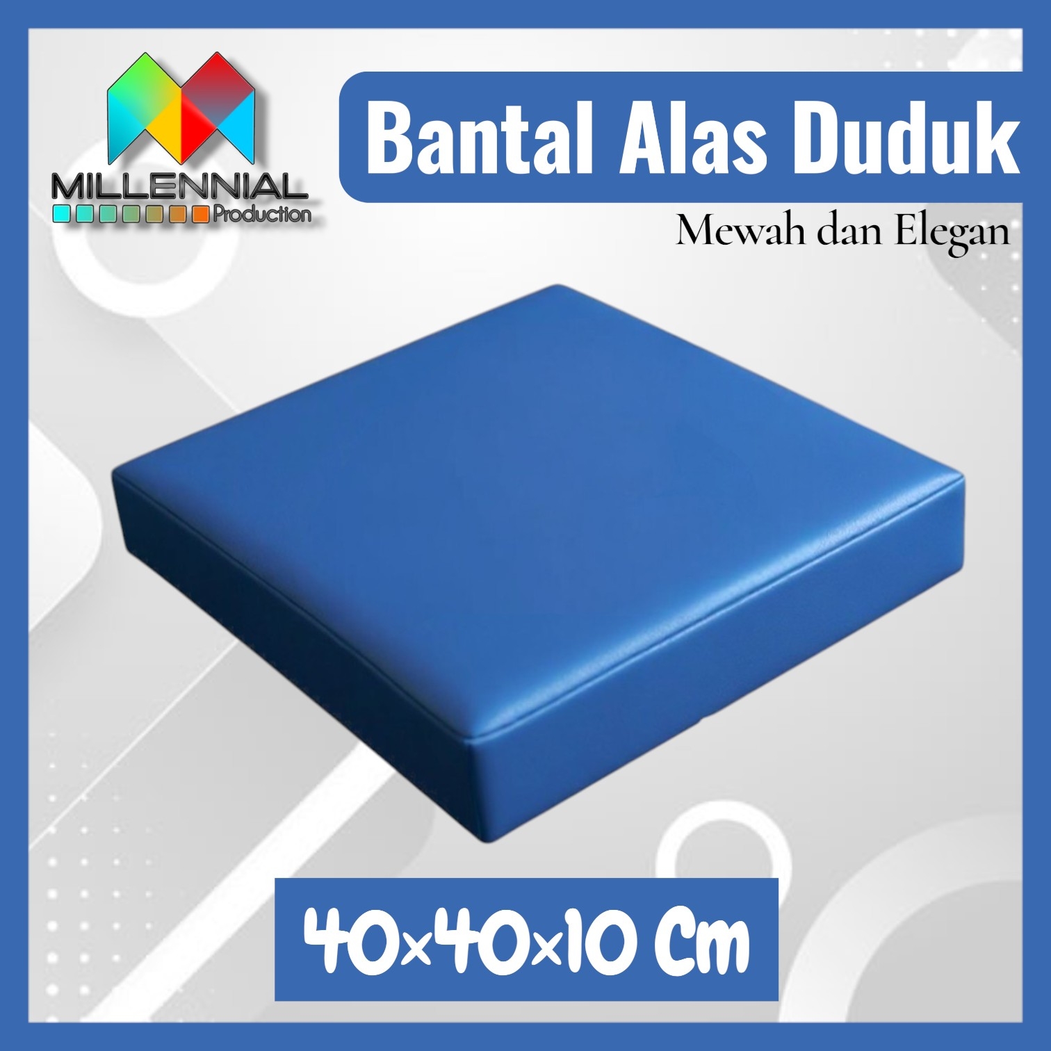 40x40 tebal 10 cm Bantal buat alas duduk Bantal kursi Bantal lesehan jumbo