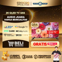Coocaa Google TV 43 inch Q55 - 2K QLED - Dolby Audio - Eye Care - Sapphire Crystal Optics - Bluetooth 5.0 (COOCAA 43Q55)