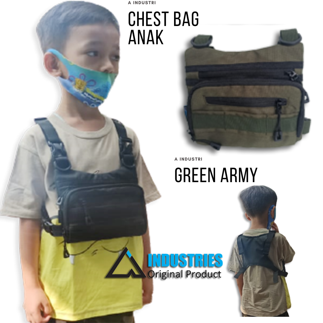 Tas Dada Army Anak Tactical Tas Anak Polisi Tas Anak TNI Abri Tas Anak Keren Rompi Tas Anak