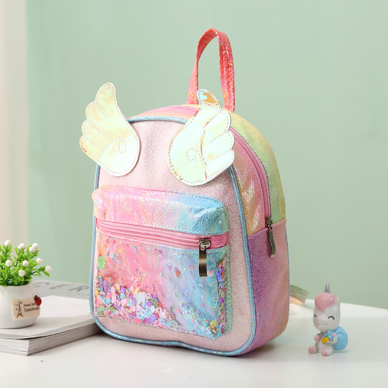 TAS ANAK RANSEL MERMAID PITA SAYAP  ANAK KECIL SEKOLAH PAUDTK WANITA/PEREMPUAN MODIS TERBARU IMPORT SUPER MURAH KUALITAS PREMIUM