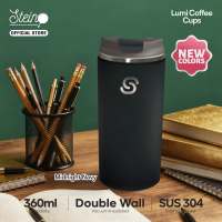 Stein Tumbler Lumi Coffee Cups 360ml –Botol Minum Tahan Panas dan Dingin 360ml