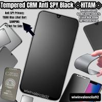 Tempered Hitam Anti SPY Matte (A-Minyak ) SAMSUNG A15 A25 A55 A35 A16 A36 A73 A24 A34 A54 5G A14 A53 A14 5G A33 A23 A14 A13 A72 A52 A52S A32 4G 5G A22 M12 Tidak Bisa Lihat Dari Samping Temperd SPAY=Antigores Gelap Hitam Tempred Plastik Bagus Gores Glass S