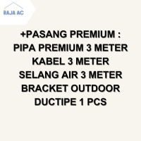 AC Daikin 1/2 PK FTC15 STANDARD FREE PASANG + AKSESORIS