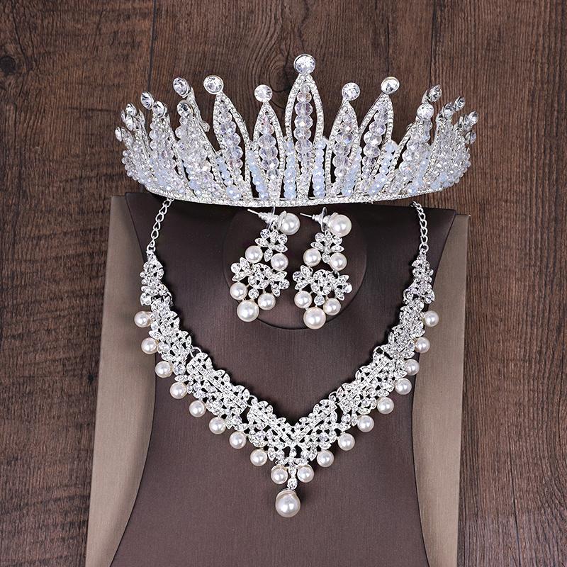 ... Pengantin wanita Gaun pengantin Asesoris kepala Aksesoris 1 paket/set isi 3 pcs BAROQUE DANISA ...
