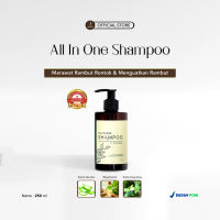 Jevarine All In One Shampoo -Penyubur  Penghitam dan Anti Rontok