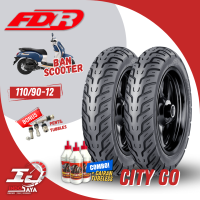 [COD] BAN LUAR TUBELESS FDR CITY GO / CITYGO RING 12 (100/90-12 - 110/90-12) BAN DEPAN BELAKANG MOTOR SCOOPY / SCOOTER / BAN DONAT / FDR ORIGINAL