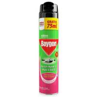 Baygon Spray Aerosol Flower Garden isi 600ml+75ml