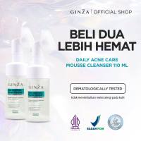 [PAKET HEMAT ISI 2] Ginza Twin Pack Daily Acne Care Mousse Cleanser 110ml