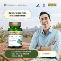 Sido Muncul Natural Herbal Ginkgo Biloba 30 Kapsul - Daya Ingat Konsentrasi