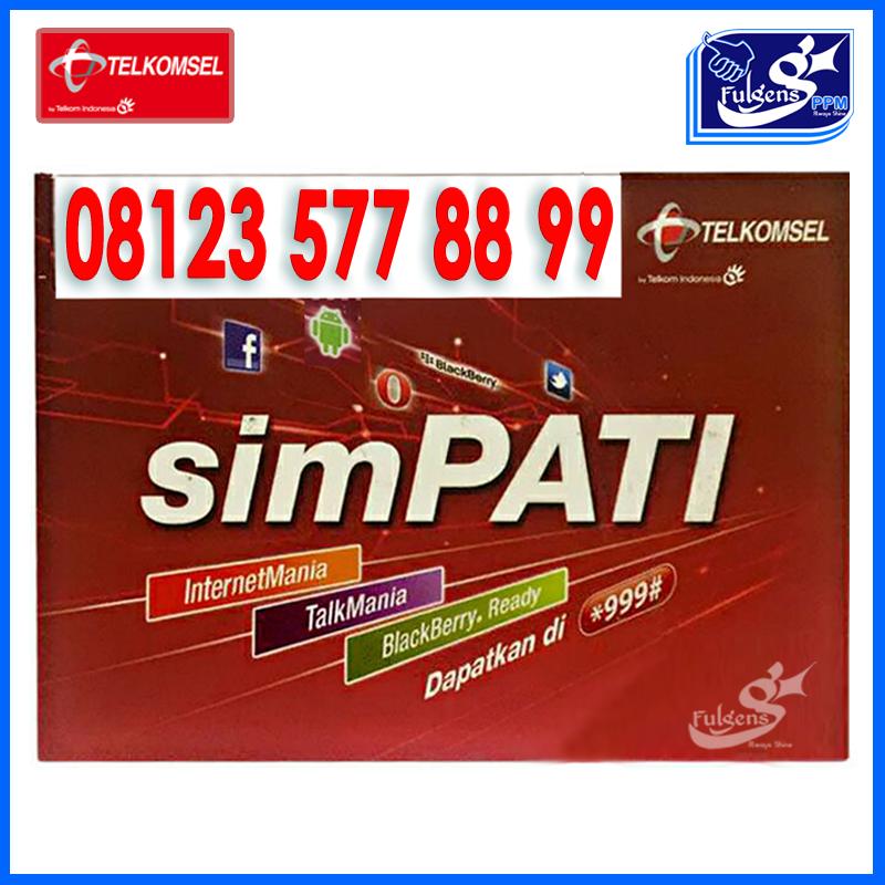 Telkomsel Simpati 8899 Hoki Nomor Cantik 778899 Kartu Perdana Simpati cantik 08123577 8899