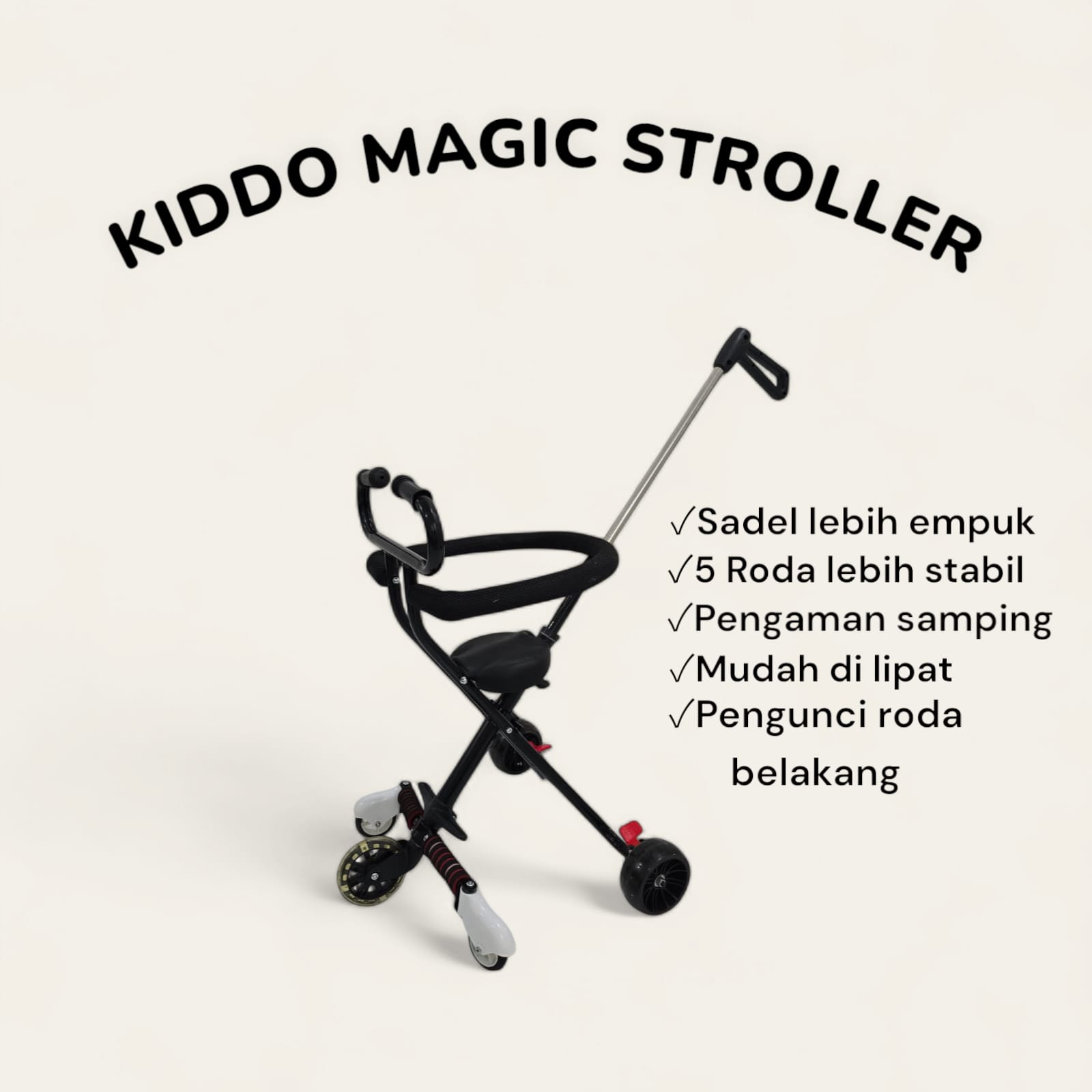 Magic stroller magic trike kursi dorong bayi murah
