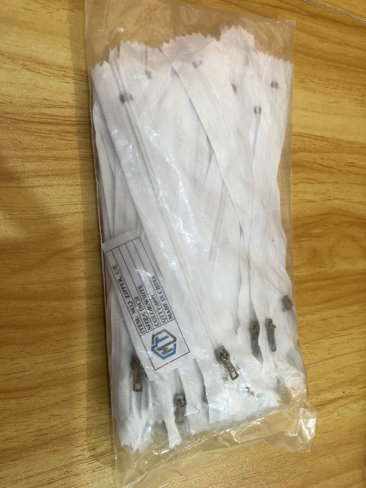 resleting nilon 5/6/7 inch untuk saku isi 60 pcs