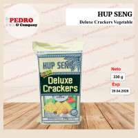 hup seng deluxe cracker biskuit 330 gram - biscuit vegetable