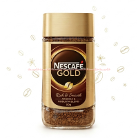 Nescafe Gold 50gr Rich & Smooth Arabica Robusta Ground Kopi Bubuk Kasar Neskafe Kemasan Botol 50 gram Rich and Smooth Coffee Cofee Arabika